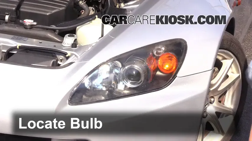 2005 Honda S2000 2.2L 4 Cyl. Lights Daytime Running Light (replace bulb)